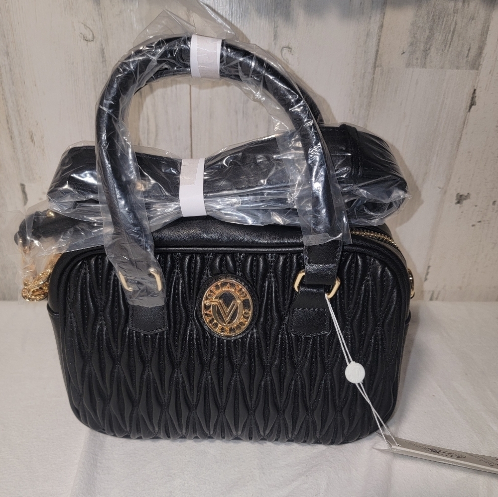 Nwt Valentino Orlandi Leather Crossbody/shoulder Bag